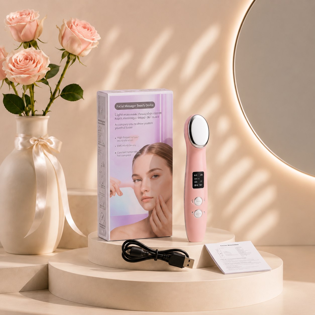 ماساژور چشم EMS الکتریکی | Electric Eye Massager با گرمایش و میکروجریان